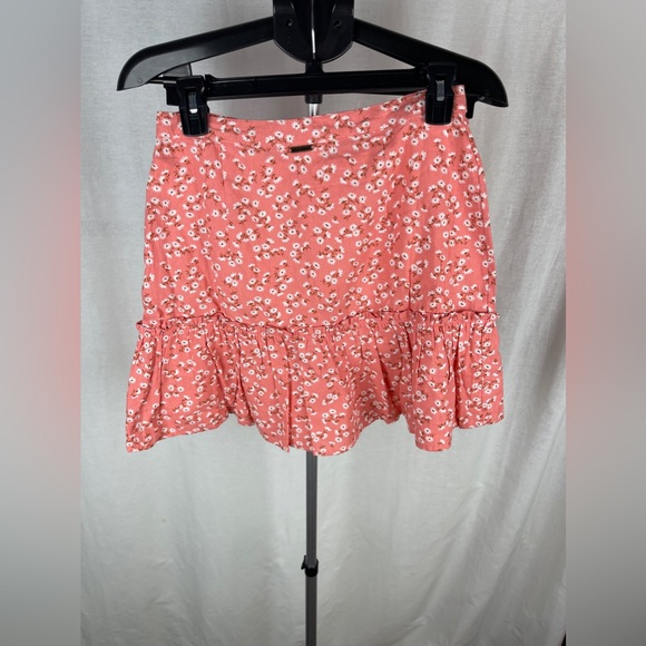 Billabong Pink Salty Blonde Upside Midi Skirt Size 26 (Small) NWT - Picture 9 of 12